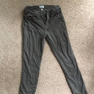 Jcrew hi rise lookout cords